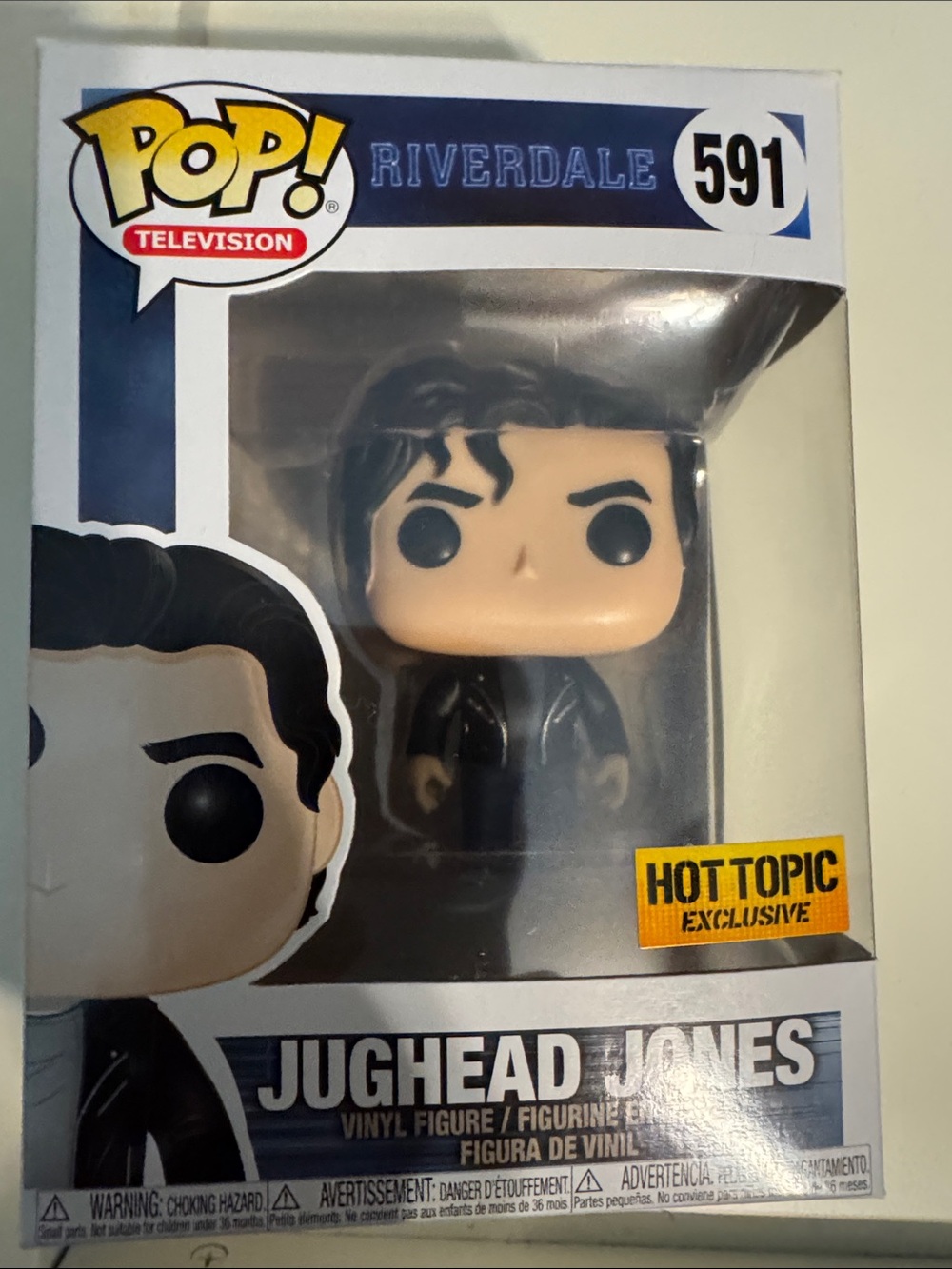 Funko Jughead Jones Vinyl Figure — Black Outfit with Dark Hair